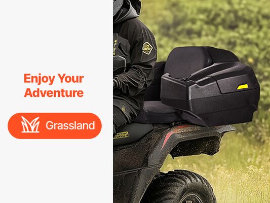 Rotogevormde ATV Achterbak – Zware Waterdichte ATV Opbergkoffer