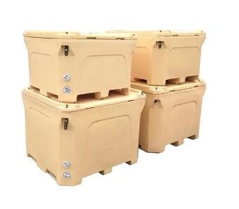 Keep Food Hot Secure Topgreen Geïsoleerde Voedselpan Drager TFB1000 Met Rubberen Handvat