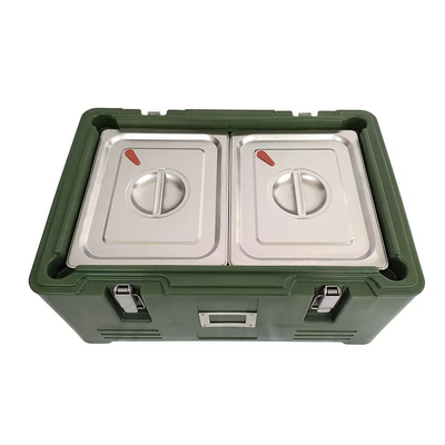 Hitte die het Geïsoleerde van het het Voedselverwarmingstoestel van de Voedselcontainer Plastic Kabinet 12kgs behouden