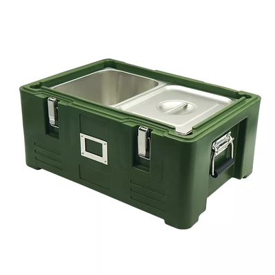 Hitte die het Geïsoleerde van het het Voedselverwarmingstoestel van de Voedselcontainer Plastic Kabinet 12kgs behouden