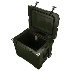 van het de Koelersijs van 40L Rotomolded de Borstdoos met het Ineenschuiven van Handvatwielen