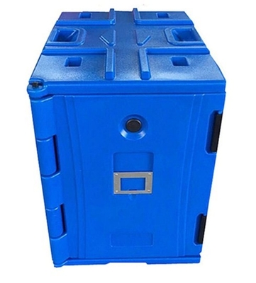 Het blauwe Nylon behandelt de Hete Capaciteit 13.5kgs 63.5*46*64cm van de Voedseldrager 90L