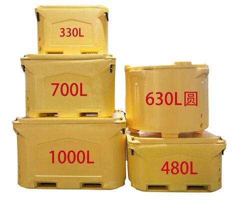 480QT Rotatiegegoten koelbox met PU-schuimisolatie