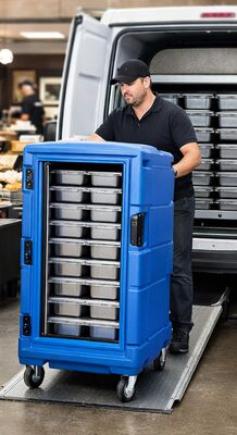 900L Rotogevormde Geïsoleerde Voedseltransportkast voor Koudeketenlogistiek