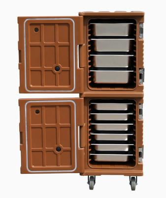 180L zware cateringbox Geïsoleerde voedselcontainer met versterkt frame