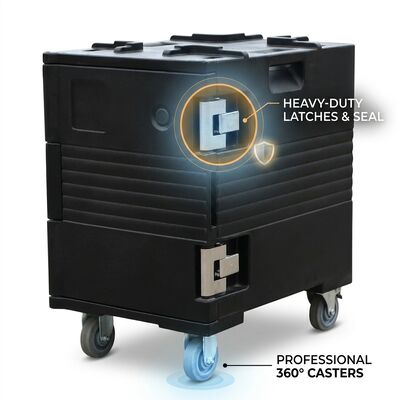Hotel Food Pan Carrier Box 42L Ultra-quiet Geïsoleerde Catering Box Kamerservice Banket Hotel apparatuur