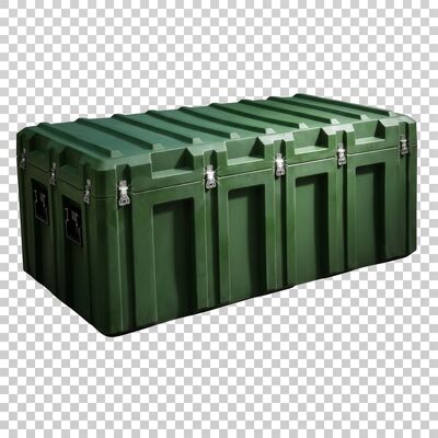 Compacte 400 mm rotatiegegoten gereedschapskist IP65 waterdicht stofdicht LLDPE draagbare apparatuurkoffer