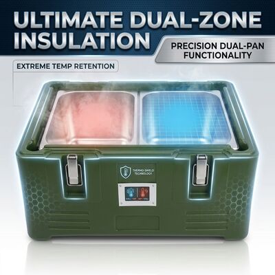 Warmtehoudende 45L geïsoleerde voedselpan drager GN pan catering thermische transportdoos