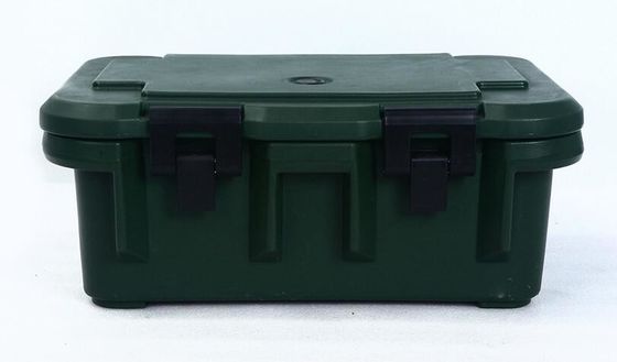 Overhead Loading 30L Geïsoleerde Voedselpan Carrier Rotomolded Transport Container Compatibel met GN 1/1 Pannen