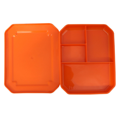 Dienbladen van de kinderen de Opnieuw te gebruiken Plastic Lunch voor zich Sociale Groepen het Richten