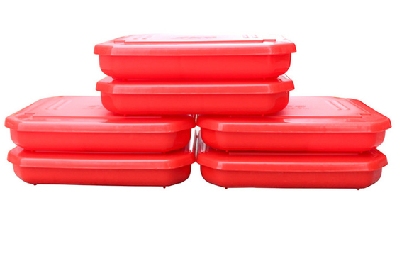 Dienbladen van de kinderen de Opnieuw te gebruiken Plastic Lunch voor zich Sociale Groepen het Richten