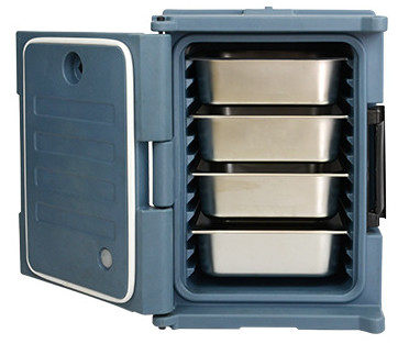 90L Front Loading Insulated Food Pan-Drager 6 Laag