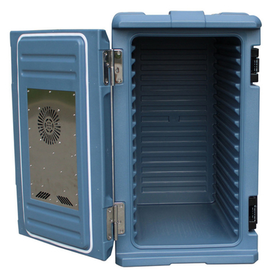 Mobiele Front Loading Insulated Food Pan-Drager 120L