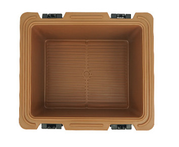 110L de geïsoleerde Containers van het Voedselvervoer voor de Doos van de Ladingslunch met Wielen