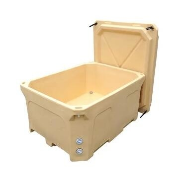 Keep Food Hot Secure Topgreen Geïsoleerde Voedselpan Drager TFB1000 Met Rubberen Handvat