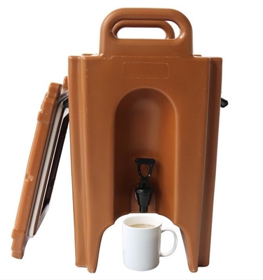 Plastic 10 Gallon Geïsoleerde Drankautomaat voor Hete Koude Drank
