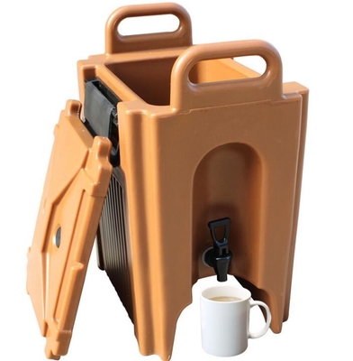 Plastic 10 Gallon Geïsoleerde Drankautomaat voor Hete Koude Drank