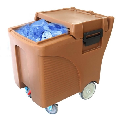 110L de geïsoleerde Theebus Lichtbruin Lightweight Easy Transportation van de Ijsbak