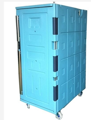 900L geïsoleerde koellogistiekkas, geïsoleerde rolcontainer, rotomolded producten