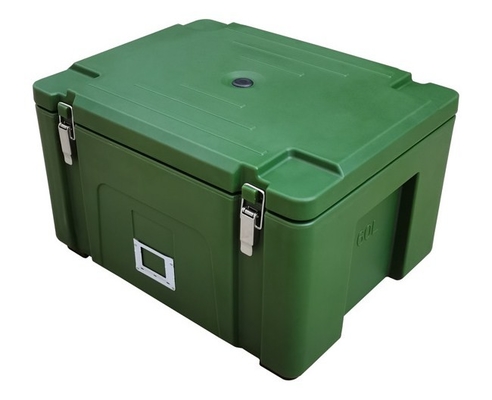 PE Pu van de Opslagcontainers van het Isolatie het Militaire Voedsel van de het Legerrijst Kabinet 60L