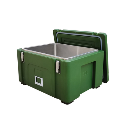PE Pu van de Opslagcontainers van het Isolatie het Militaire Voedsel van de het Legerrijst Kabinet 60L