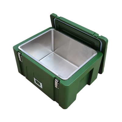 PE Pu van de Opslagcontainers van het Isolatie het Militaire Voedsel van de het Legerrijst Kabinet 60L