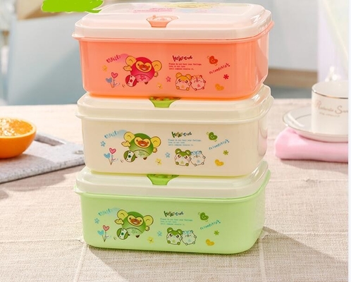 960ml opnieuw te gebruiken Plastic Lunchcontainers, Opnieuw te gebruiken Maaltijd Prep Containers
