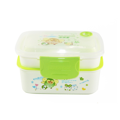 Rechthoekige Opnieuw te gebruiken Plastic Lunchcontainers, Opnieuw te gebruiken Meeneem het Voedselcontainers van 1L