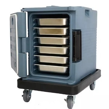 PE de Pu Geïsoleerde Thermische Doos 90L van Voedselpan carrier plastic food warmer