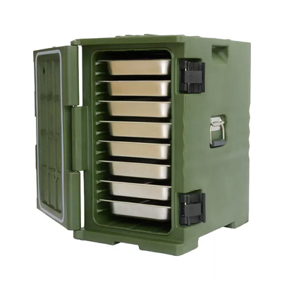 Rotomoldingsplastiek Geïsoleerd Voedsel Pan Carrier Hot Cold Holding 120L
