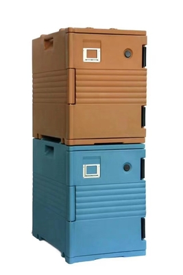 6 de Drager 90L van laagfront loading insulated food pan
