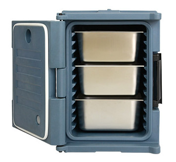 Geïsoleerd Heet Voedsel Tray Carrier Polyurethane Foam 90L