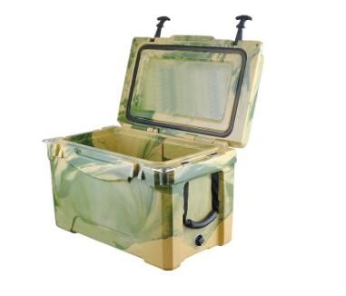Aangepaste Rotomoulded-Producten die Plastiek Geïsoleerde Ijsdoos 50L vissen
