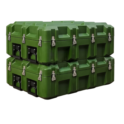 Op zwaar werk berekend Plastic Groen Militair Hard Geval Gevormde Roto