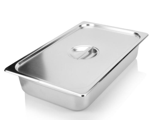 De Stijlgn2/1 GN2/3 SS Voedsel Pan Superior Heat Conductivity van de V.S.